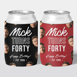 Mugshot Birthday Stubby Holders | Personalised - The Cheers Co.