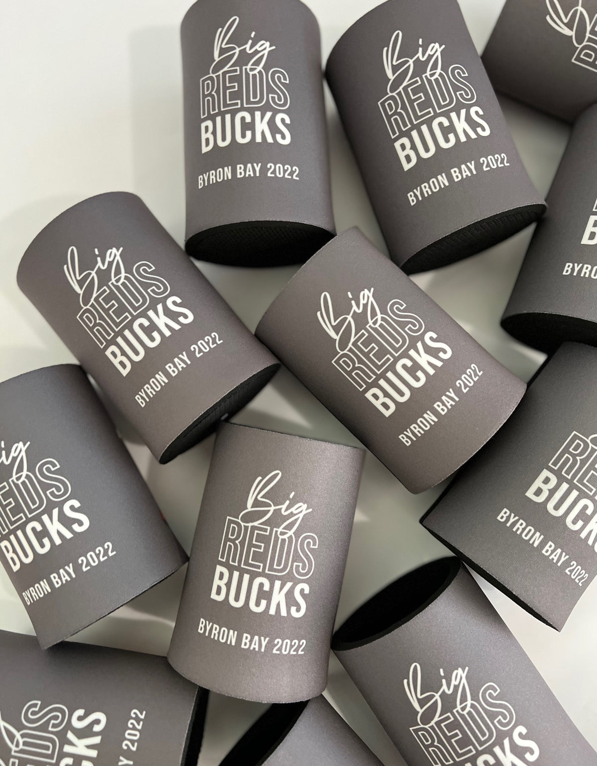 Bucks Party Personalised Stubby Holders for Stags Party, Bucks