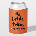 Personalised hens party stubby holder, Bride Tribe design, custom can cooler, The Cheers Co Australia, bachelorette