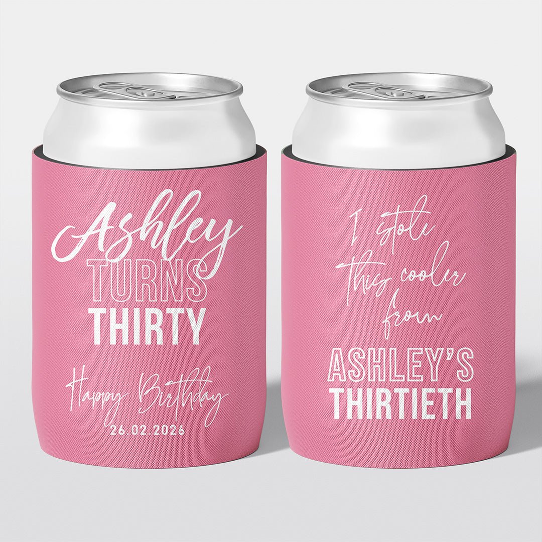 I Stole This Stubby... Birthday Stubby Holders | Personalised - The Cheers Co.