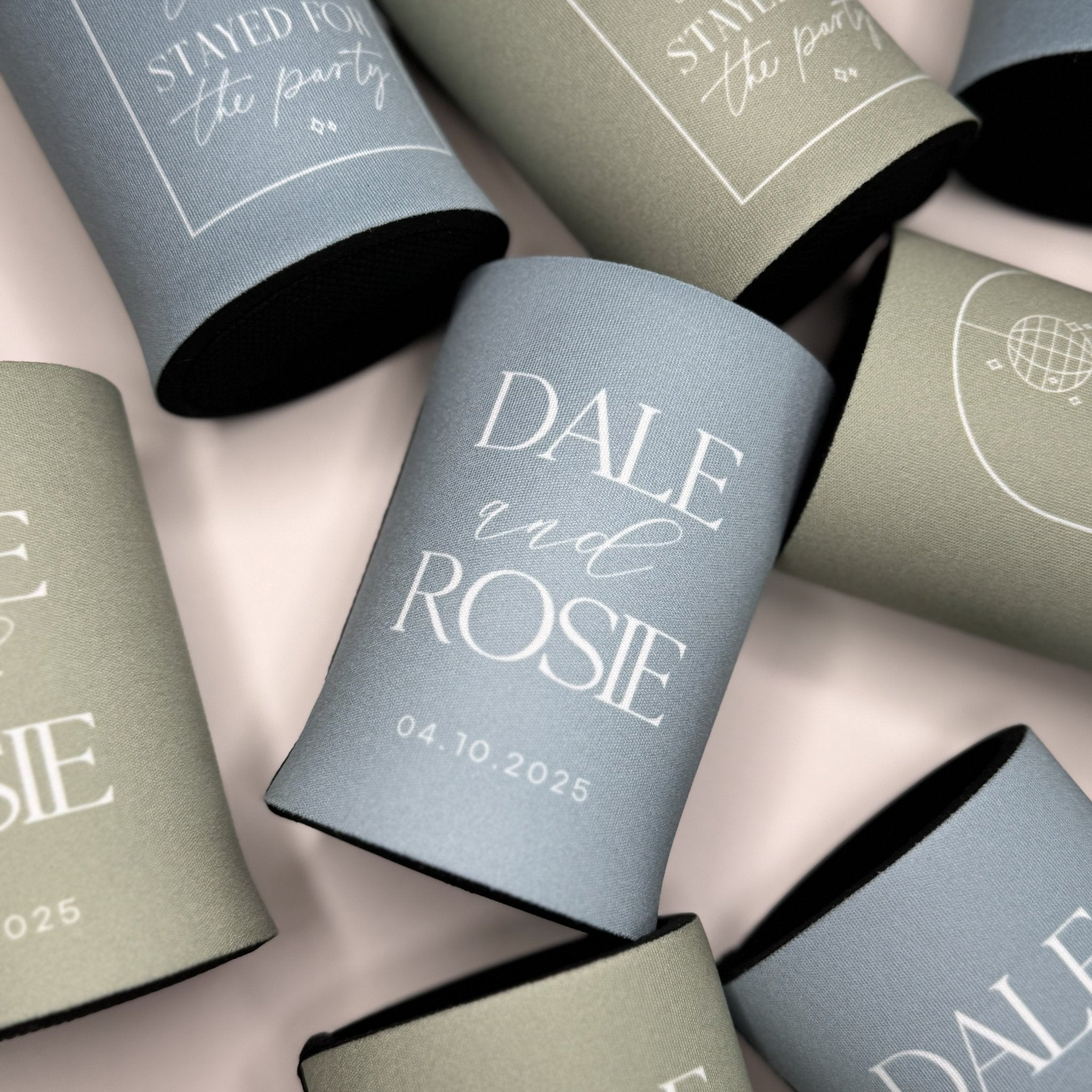 Order a Sample - Wedding Stubby Holders - The Cheers Co.