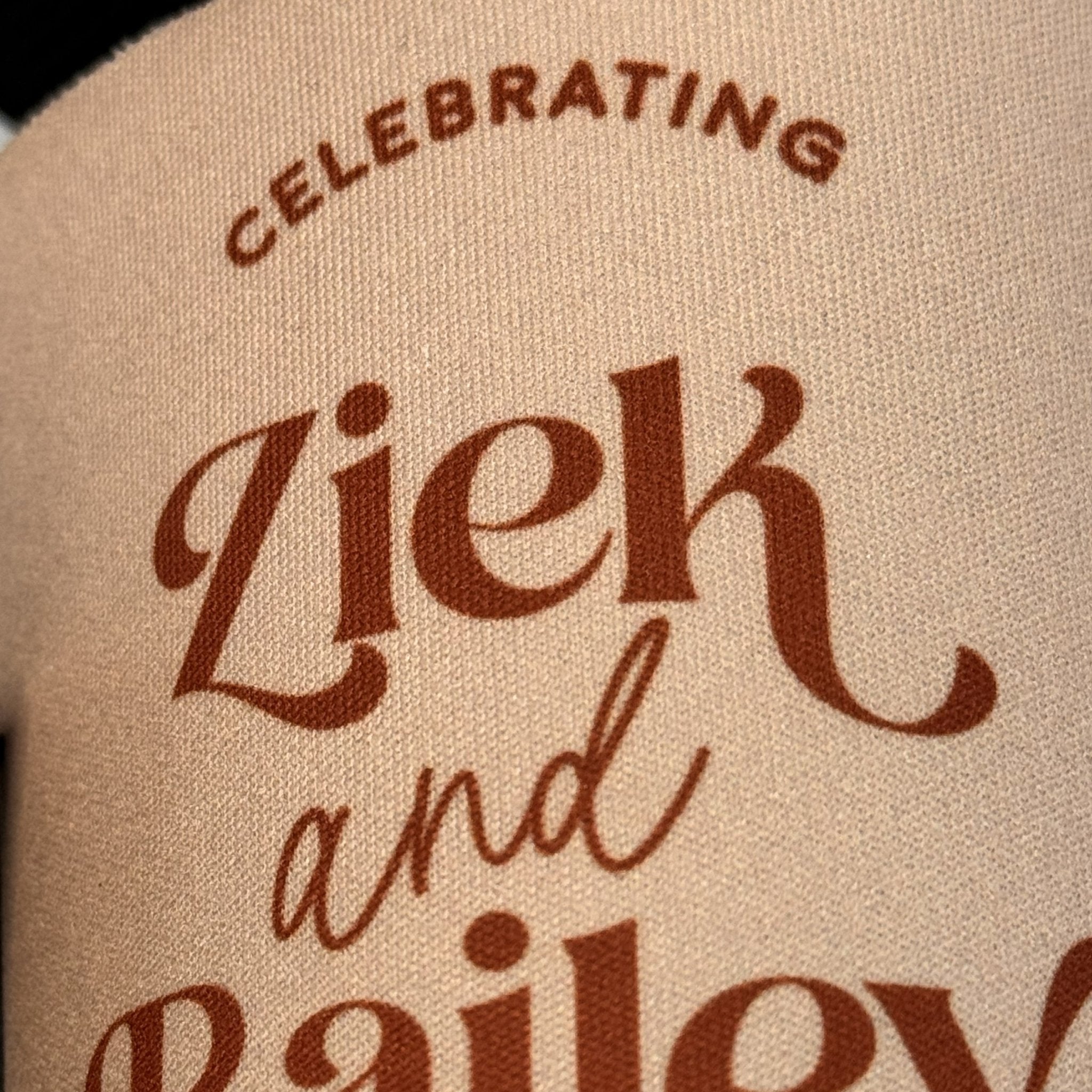 Order a Sample - Wedding Stubby Holders - The Cheers Co.