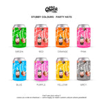 Party Hat Birthday Stubby Holders | Personalised - The Cheers Co.