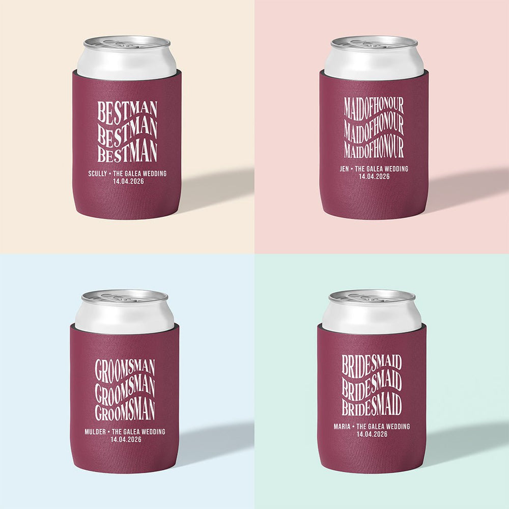 Wedding Party — The Bold Block Set - The Cheers Co.