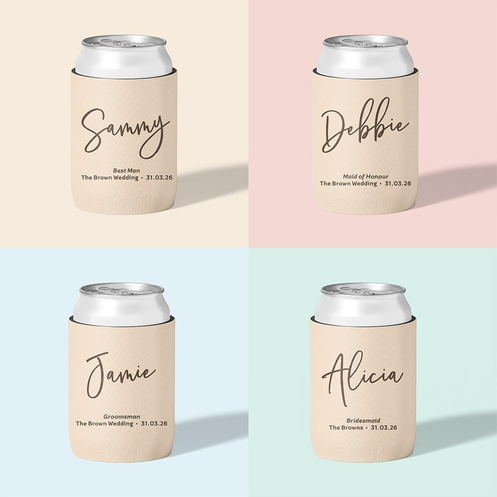 Wedding Party — The Modern Script Set - The Cheers Co.