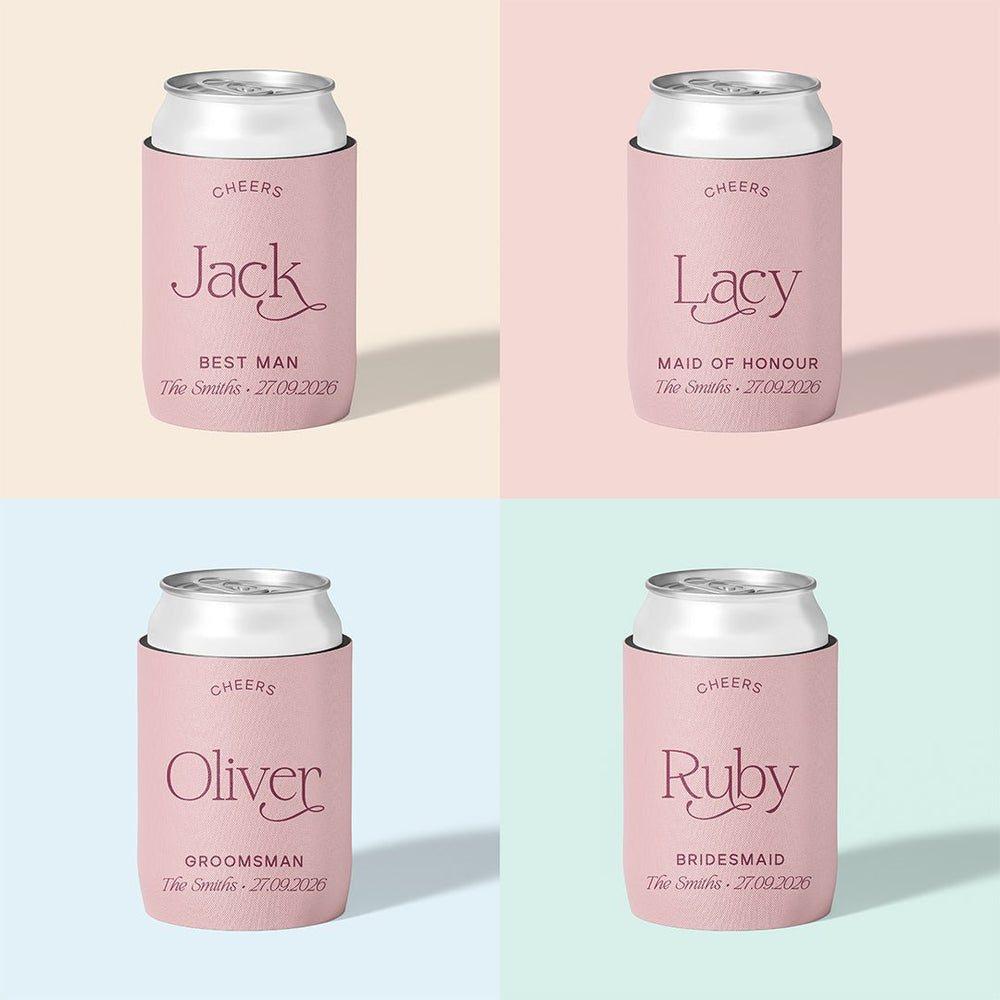 Wedding Party — The Signature Serif Set - The Cheers Co.