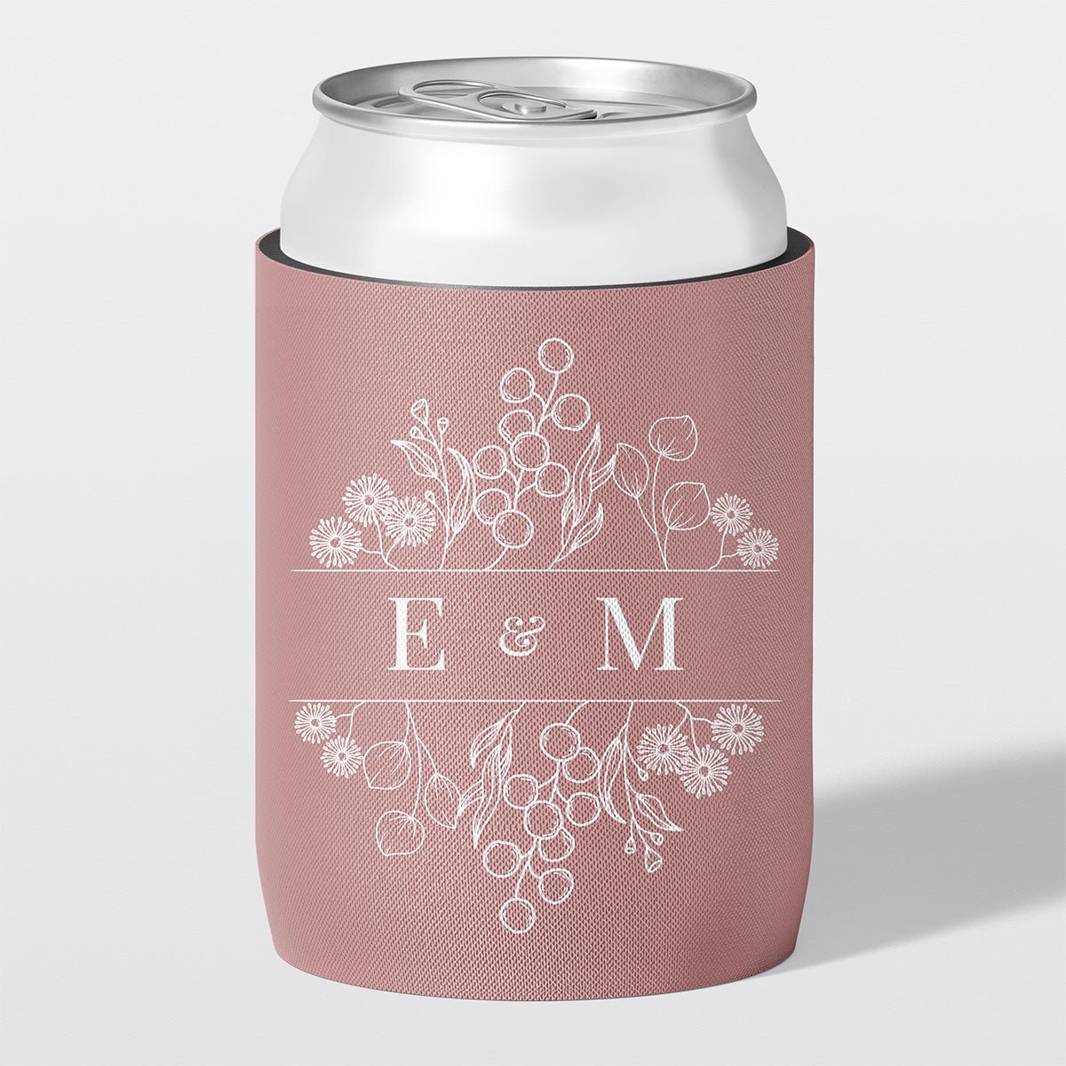 Wedding Stubby Holders - The Botanical - The Cheers Co.