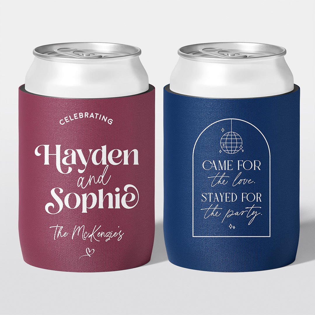 Wedding Stubby Holders — The Celebration - The Cheers Co.