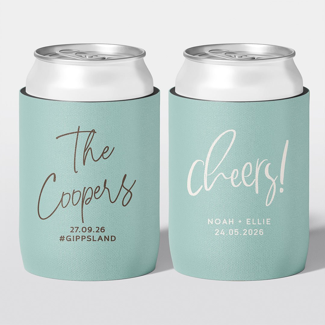Wedding Stubby Holders — The Signature - The Cheers Co.