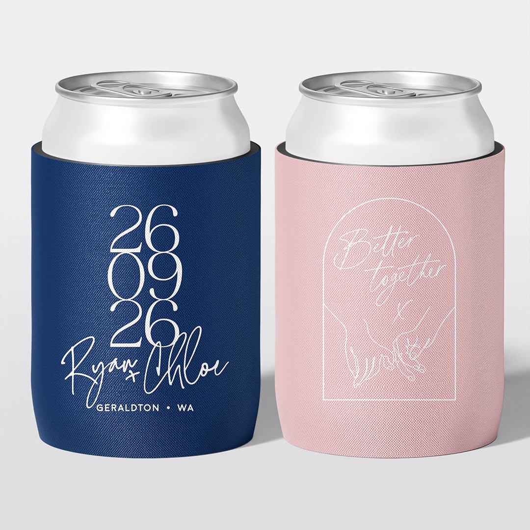 Wedding Stubby Holders — The Stack - The Cheers Co.