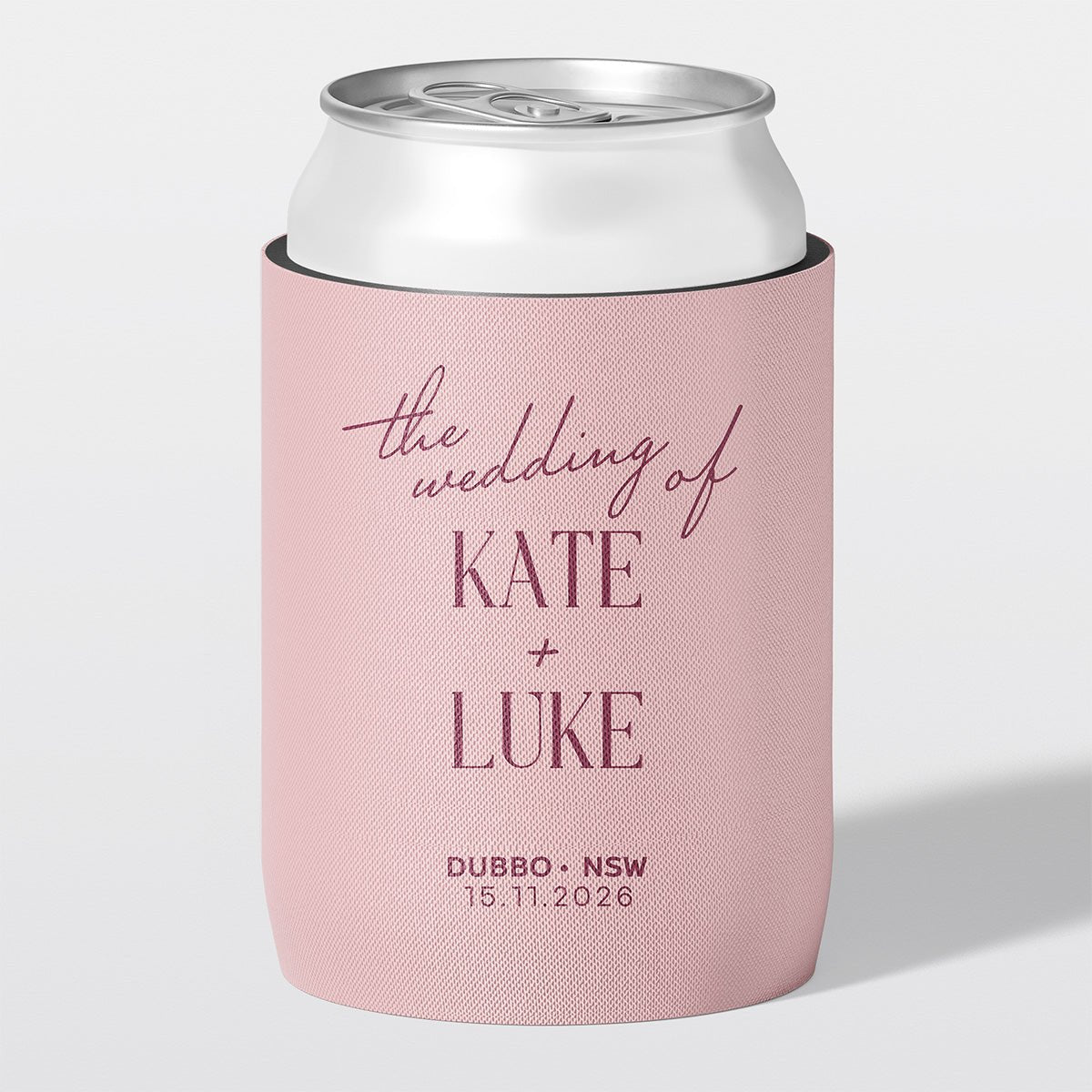 Wedding Stubby Holders — The Wedding - The Cheers Co.